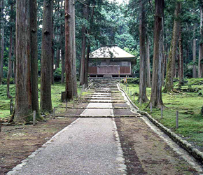 平泉寺白山神社拝殿