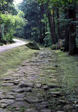 平泉寺旧参道(牛岩・馬岩)