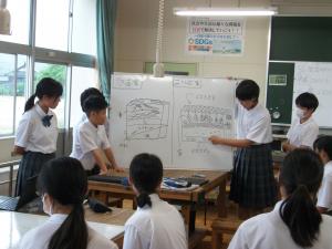 勝山南部中学校の取り組み