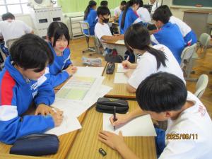 勝山南部中学校の取り組み