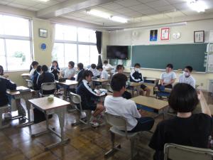 勝山北部中学校の取り組み