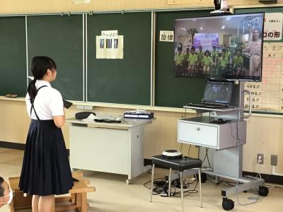 台湾の小学生との交流