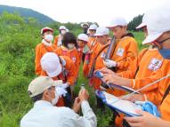 池ヶ原湿原の調査