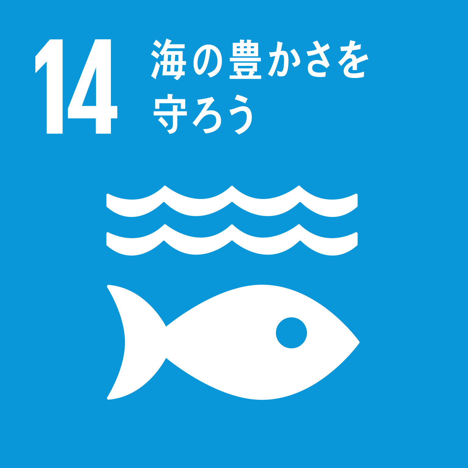 SDGs　14　海の豊かさを守ろう