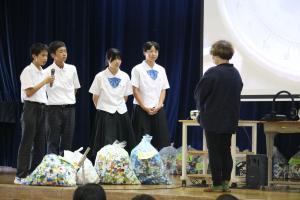 勝山中部中学校の取り組み