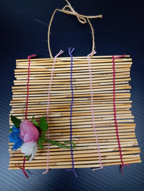アンギンで作る壁掛け