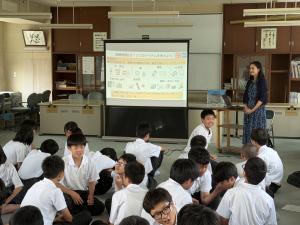 勝山南部中学校の取り組み