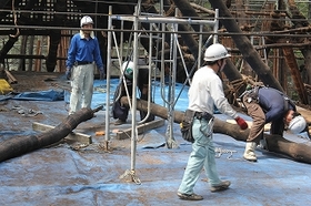 扠首の木取り外し