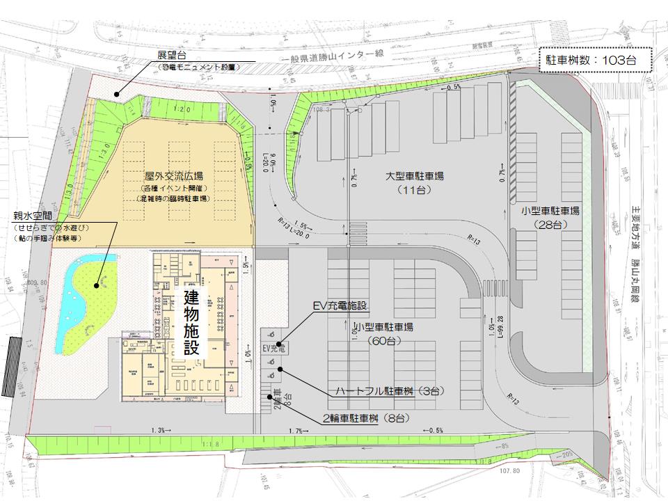 全体施設配置計画図