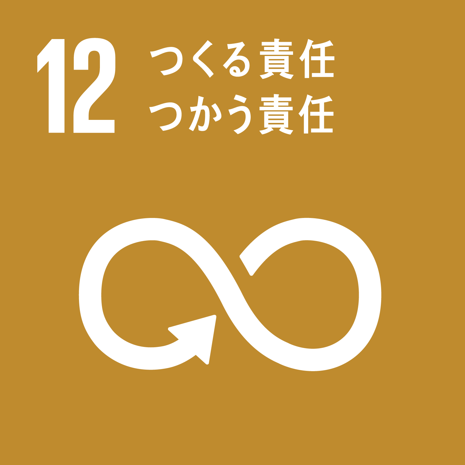 SDGs　12　つくる責任つかう責任